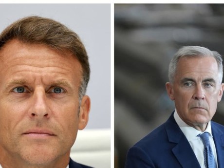 Macron a Carney navštívia ostrovy v reakcii na Trumpove ambície