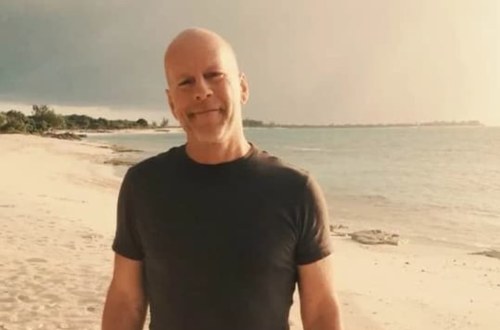 Bruce Willis na svadbe